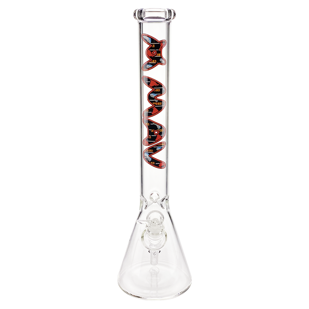 Mav Glass 18 Top City Chicago Beaker Bong 6763