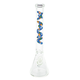 MAV Glass 18" Top City LA Beaker Bong with 50mm Diameter and 18-19mm Joint Size
