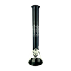MAV Glass 18" Wig Wag Reversal Beaker Bong in Black and White with 50mm Diameter