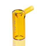 MAV Glass 2.5" Mini Standing Hammer Bubbler in Gold - Side View