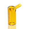 MAV Glass 2.5" Mini Standing Hammer Bubbler in Gold - Side View