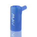 MAV Glass 2.5" Mini Standing Hammer Bubbler in Lavender - Angled Side View