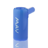 MAV Glass 2.5" Mini Standing Hammer Bubbler in Lavender - Angled Side View
