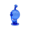 MAV Glass 7" Honey Globe Planetary 2 Tone Dab Rig in Blue, Front View with Honeycomb Percolator