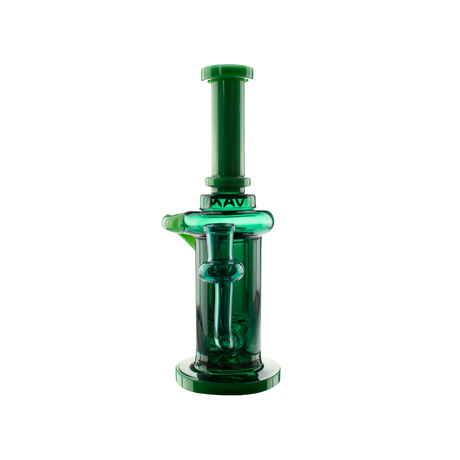 MAV Glass Abalone Cove Incycler Dab Rig with Single Uptake Recycler Design, 14mm Female Joint, Front View