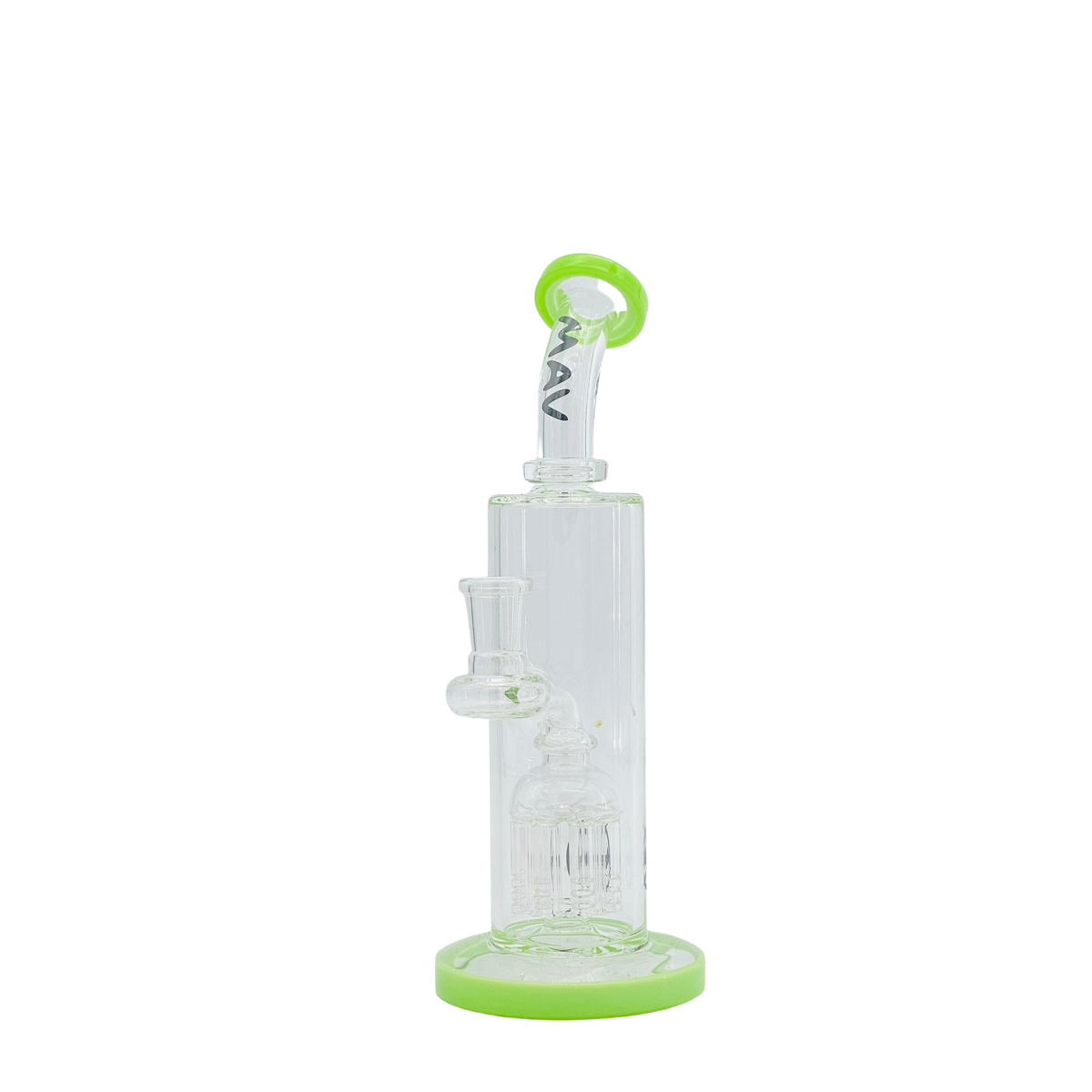 Mav Solar Rig MAV Glass Bent Neck 8-arm Tree Bay Rig – DankGeek
