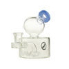 MAV Glass Big Squig Rig in Lavender - Front View with Glass on Glass Joint