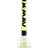 MAV Glass 18'' Redondo Pyramid Perc Beaker Bong in Black Ooze, front view on white background