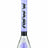MAV Glass 18'' Redondo Beaker Bong with Pyramid Perc, Black and Purple Design, Front View