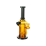 MAV Glass - Abalone Cove Incycler Dab Rig, 9" with Single Uptake, USA Made, Front View