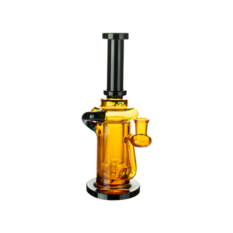 MAV Glass - Abalone Cove Incycler Dab Rig, 9" with Single Uptake, USA Made, Front View