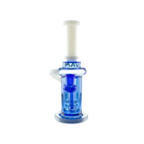MAV Glass - Abalone Cove Incycler Dab Rig, Single Uptake, 9" Front View on White