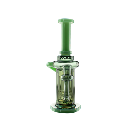 MAV Glass - Abalone Cove Incycler Dab Rig with Single Uptake, 9" Height, Front View
