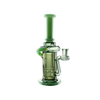 MAV Glass - Abalone Cove Incycler Dab Rig, Single Uptake, 9", Seafoam Variant, Front View