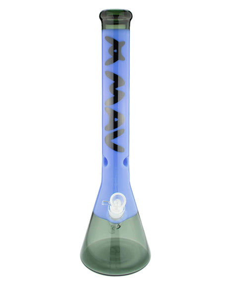 MAV Glass - Lavender Color Float Beaker Bong with 18" Height and 5mm Thickness, Front View