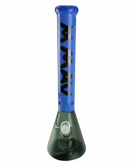 MAV Glass 18" Lavender Color Float Sleeve Beaker Bong with 5mm thickness and 14mm joint