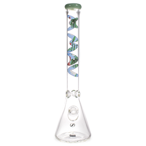 hawaii maverick glass 18 inch 9mm thick beaker bong