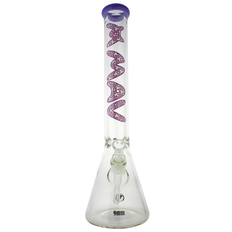 maverick glass 9mm thick 18 inch beaker bong panda