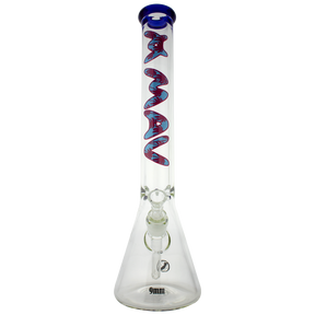 pink palms maverick glass beaker bong 9mm thick