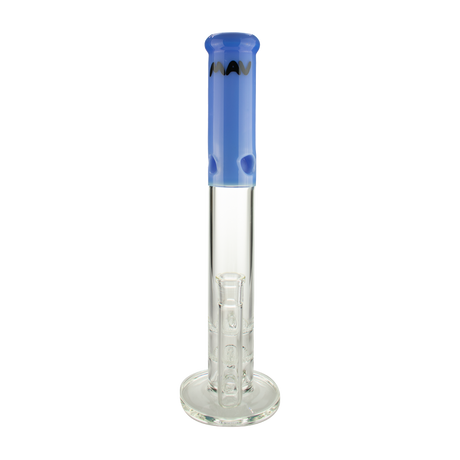 MAV Glass 16" Straight Tube Bong with Double Honeycomb Percolator in Lavender