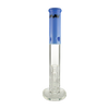 MAV Glass 16" Straight Tube Bong with Double Honeycomb Percolator in Lavender
