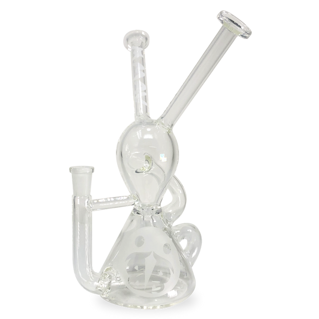 MAV Glass Maverick - The Bestie Dab Rig with Quartz Banger - Front View