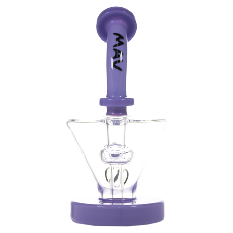 MAV Glass - The Cone Rig with Hole Diffuser, 8" Beaker Design, Front View