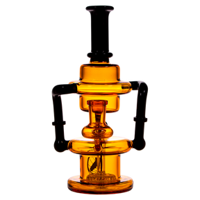 MAV Glass - The Griffith Microscopic Slitted Puck Recycler in Gold, 8" Showerhead Percolator