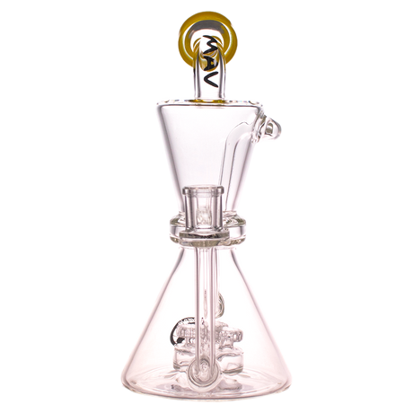 MAV Glass - The Shasta Dab Rig with Vortex Percolator and Female Joint, Front View