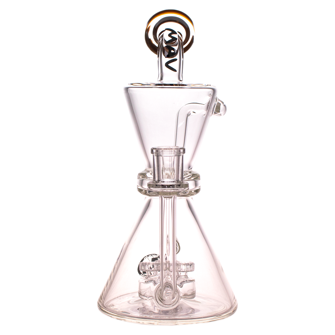 MAV Glass - The Shasta Dab Rig with Vortex Percolator and Glass on Glass Joint