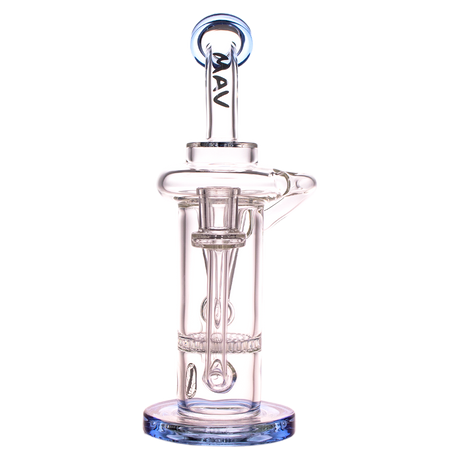 MAV Glass - The Sonoma Recycler Bong with Vortex Percolator - Front View