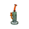 MAV Glass Mini San Diego Bong in Amber variant, front view, with a 14mm joint and beaker design