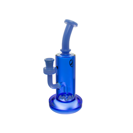 MAV Glass Mini San Diego Bong in Lavender and Blue, Beaker Design with 14mm Joint