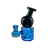 MAV Glass Mini Squig Rig in Black and Ink Blue with 14mm Joint - Compact Beaker Design