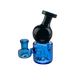 MAV Glass Mini Squig Rig in Black and Ink Blue with 14mm Joint - Compact Beaker Design