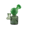MAV Glass Mini Squig Rig in Sea Foam - Compact 4" Dab Rig with 14mm Joint