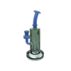 MAV Glass Oxnard Rig in Lavender, 7" Beaker Design with Glass on Glass Joint, Front View