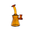 MAV Glass Sacramento Beaker Bong in Gold, 6" Compact Design with 14mm Joint