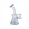 MAV Glass Sacramento Beaker Bong in Transparent Purple with 14mm Joint and Angled Neck
