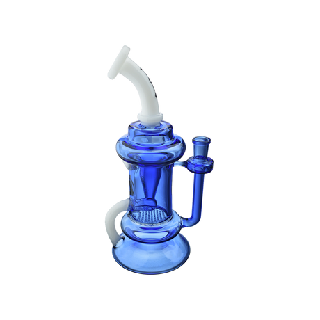 MAV Glass The Big Bear Recycler Dab Rig with Honeycomb Percolator, 9.5" Tall, Glass on Glass Joint