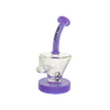 MAV Glass The Cone Rig in Purple with Hole Diffuser and 14mm Joint, Front View on White Background