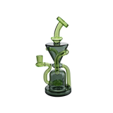 MAV Glass The Humboldt - 9" Beaker Recycler Dab Rig with Glass on Glass Joint