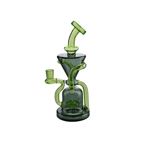 MAV Glass The Humboldt - 9" Beaker Recycler Dab Rig with Glass on Glass Joint