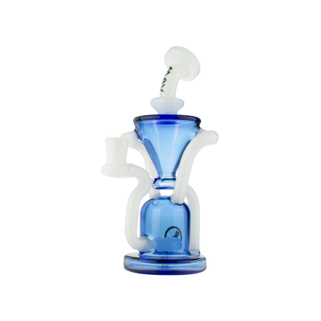 MAV Glass The Humboldt Dab Rig - 9" Beaker Recycler with Female Joint, Front View