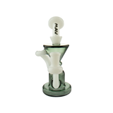 MAV Glass The Humboldt Mini Dab Rig with Cyclone Percolator and 14mm Female Joint - Front View