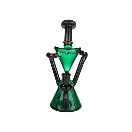 MAV Glass The Zuma Recycler Dab Rig with Vortex Percolator, 9" Height, Front View