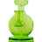 MAV Glass Vintage Bulb Mini Bong in vibrant green, front view, perfect for dry herbs and concentrates