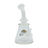 MAV Glass Wig Wag Reversal UFO Bent Neck Pyramid Bong, White, 7" Showerhead Percolator