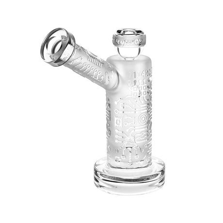 Milkyway Glass Circuitboard Water Pipe, 6", 14mm Female, with Showerhead Percolator, Front View