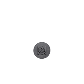 MJ Arsenal Mini Jig Silicone Plug for Dab Rig Cleaning, Top View on White Background